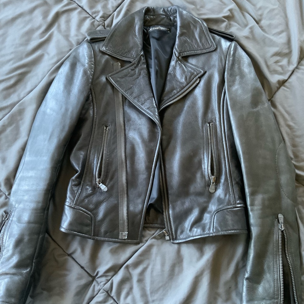Beautiful Balenciaga Leather Jacket